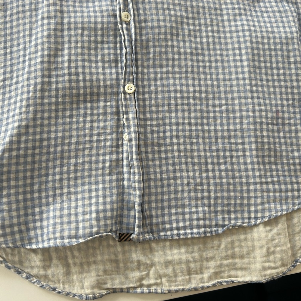 Billy Reid Super Soft Classic Button Down Shirt I… - image 4